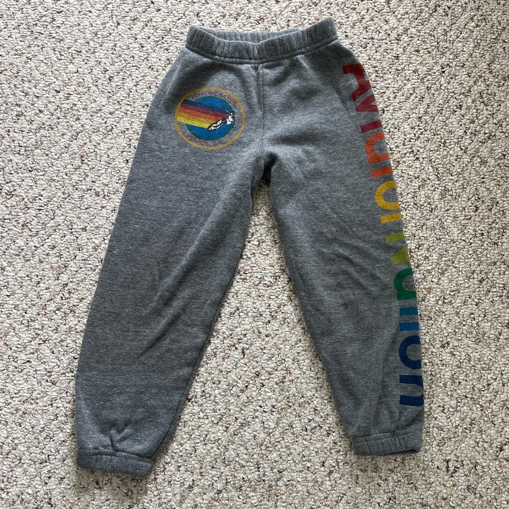 Aviator Nation grey sweatpants sz 6